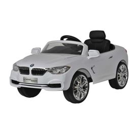 Voiture Electrique Pour Enfants Blanc Bmw Serie 4 Rakuten
