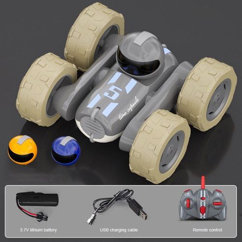 Voiture Radiocommande 2.4g Pour Enfant, Jouet Pour Garon, Buggy Dformable, Robot  Rotation De 360 Degrs, Jouet