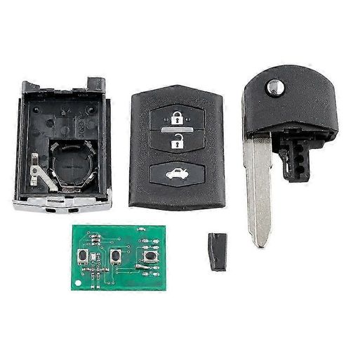 Voiture Smart Remote Key 3 Boutons 80-Bit 63 Puce Porte-Cls De Voiture Fit For 2 3 5 6 Rx8 Mx5 433mhz