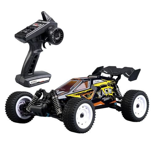Voiture Tlcommande 4WD Tout-Terrain Haute Vitesse 35 km/h Vert Puissant Jaune YONIS