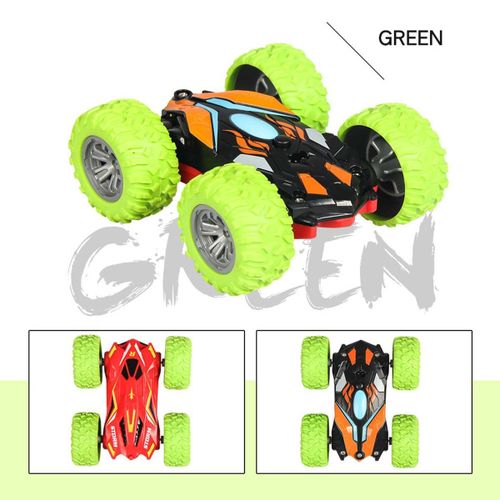 Voiture Tlcommande  Double Face, Jouet Robot Rc, 3d, Tlcommande, Buggy, Chenille, Cascade,  Piles, Voiture Radiocommande