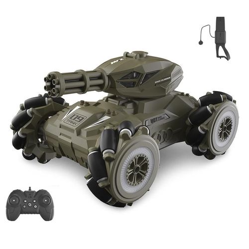 Voiture Tlcommande Drift Spray Avec Roues Universelles Et Batterie Longue Dure Vert YONIS