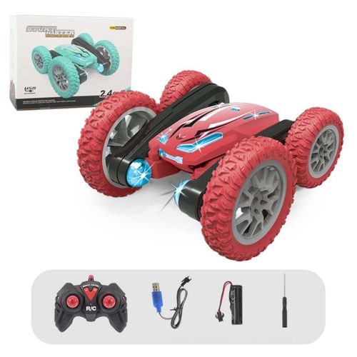 Voiture Tlcommande En Rouleau 2.4g 4ch Pour Enfant, Robot  Rotation De 360 Degrs, Jouet Pour Garon, Cadeau Idal
