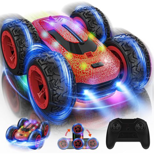 Voiture Tlcommande Enfant,4x4 Tlcommande Tout Terrain Rapide Voiture de Course RC Vhicule Camion Telecommande jeux et jouets Garon Fille Ado 3 4 5 6 7 8-14 ans Cadeau Nol Anniversaire