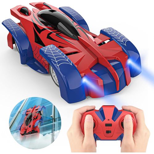 Voiture Telecommande Jouet Enfant,Voiture d'escalade Murale RC Drift Car Voiture Radiocommande Course 2.4GHz Rotation  360 Degrs,Jeu Extrieur Intrieur Cadeau Garons Filles 3 4 5 6 7 8 9 Ans