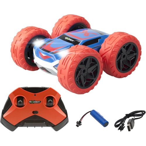 Voiture Tlcommande Tout-Terrain 360 Cross-Batterie Rechargeable-Conduite sur 2 Faces  360 + Phares LED-Vitesse:12km/h-Jouet pour Enfants ds 5 Ans