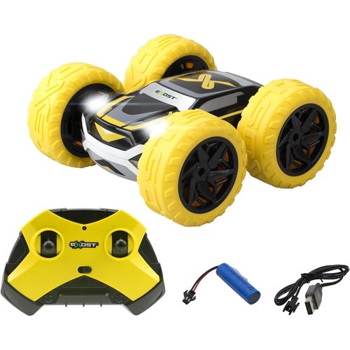 Voiture Tlcommande Tout-Terrain 360 Cross-Batterie Rechargeable-Conduite sur 2 Faces  360 + Phares LED-Vitesse:12km/h-Jouet pour Enfants ds 5 Ans