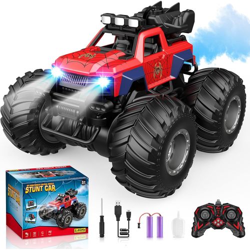 Voiture Tlcommande Tout Terrain,Jouet Enfant 3 4 5 6 7 8 9 10 11 12 Ans Garcon 4x4 Voiture Telecommand Jeux Enfant 5 6 7 8 Ans Cadeau Garcon 3-12 Ans Voiture Enfant Tlguid Voiture