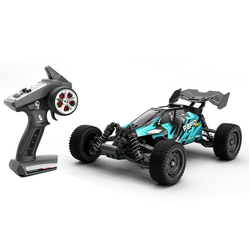 Voiture Tlcommande Tout-Terrain Vitesse 70km/h 4x4 avec LED Haute Performance Bleu YONIS