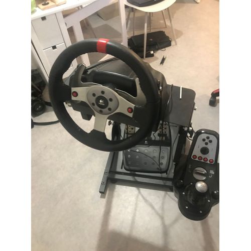 Volant Pc G25 + Pdalier + Levier De Vitesse