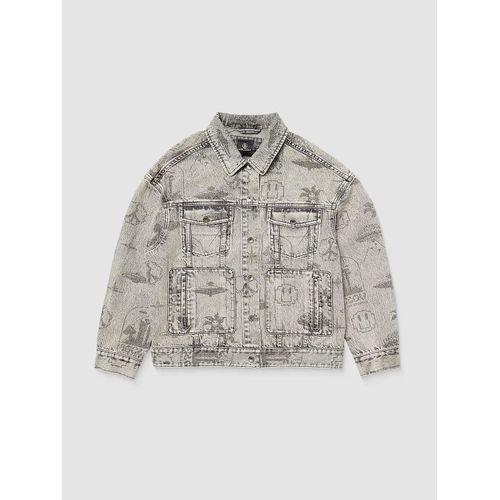 Volcom Fa Filip Rygalski Denim Jupe Gris