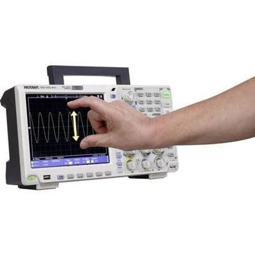 Voltcraft Dso-6102wifi Oscilloscope Numrique 100 Mhz 2 Canaux 1 Gch/S 40000 Kpts 8 Bits Gnrateur De Fonction, Fonct