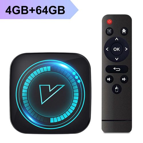 VONTAR H618 Smart TV Box Android 12 Allwinner Quad Core Cortex A53 Soutien 8K Vido Wifi Google Voix Media Player Set Top Box - Type 4GB 64GB #A