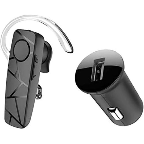 Vox 60 Oreillette Bluetooth Sans Fil Usb-C, Kit Main Libre, Multipoint Deux Appareils Connects Simultans, Tour D'oreille 360 Droit Ou Gauche, Iphone Et Android, Chargeur Voiture[Usbc238]