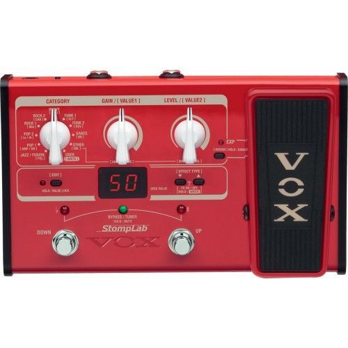 Vox Stomplab Sl2b - Multi Effets Basse Compact Avec Pdale D'expression