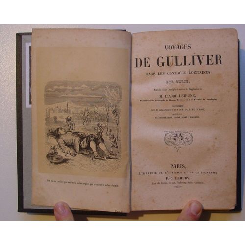 Voyages De Gulliver Dans Les Contres Lointaines   de Jonathan SWIFT  Format Reli 