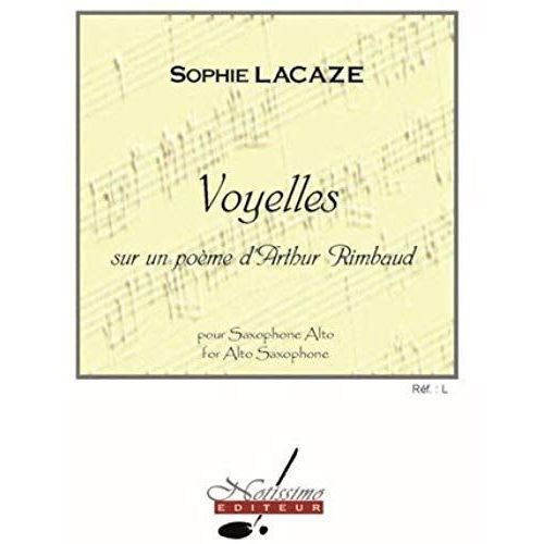 Voyelles Sur Un Poème D