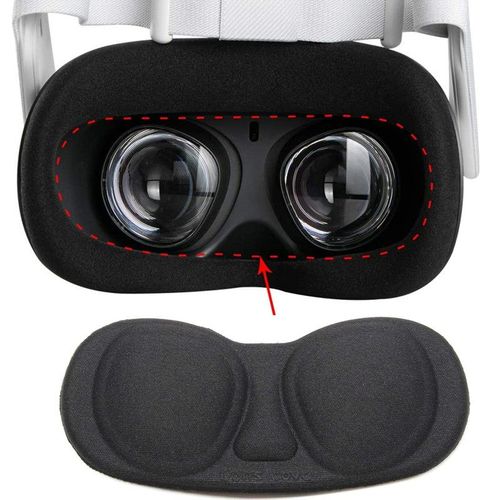 Vr Cache Objectif Protection Pour Oculus Quest, Oculus Quest 2, Accessoires Pour Cache Objectif Protection Anti-Rayures Lgre