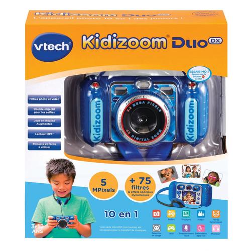 Vtech Kidizoom Duo Dx Bleu - Appareil Photo Pour Enfants