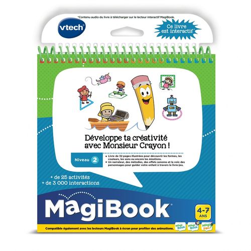 Vtech Magibook - Dveloppe Ta Crativit Avec M. Crayon