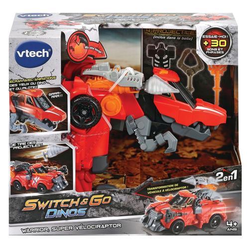 Vtech Switch & Go Dinos - Warrior, Super Vlociraptor