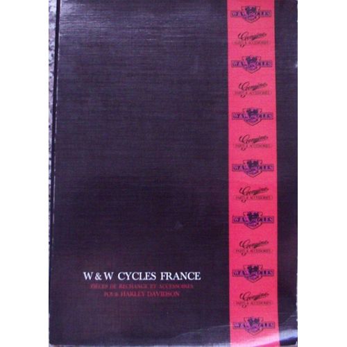 W&w Cycles France  N 0 : Pieces De Rechange Et Accessoires Pour Harley-Davidson