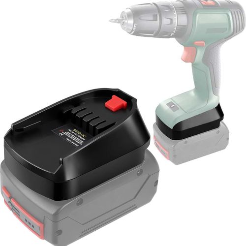 Wagner-Adaptateur De Batterie Pour Batterie Au Lithium Bosch Gba 18 V,Compatible Avec Les Outils lectriques Sans Fil Bosch Pba 18 V,Convertit La Batterie Bosch Gba 18 V En Batterie Bosch Pba 18 V