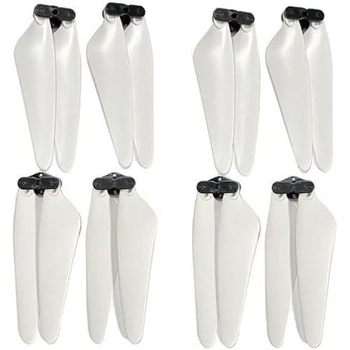 Wagner-Compatible Avec Les Hlices De Drone Gps Sjr/C Sjrc F11 4k F11pro Accessoires F11s Rc Quadrocopter Lames Pliables Pices De Rechange ( Color : 2set White )