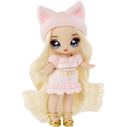 Wagner-Mini Sac  Dos Na Na Na Surprise Avec La Poupe Mannequin Amlie Laurent-Sac  Dos Chaton Rose Pelucheux- Pour Enfants Et Collectionneurs, Partir De 5 Ans