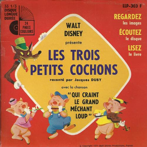 Walt Disney Prsente Les Trois Petits Cochons  Avec La Chanson 