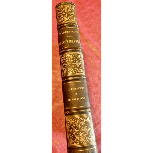 Walter Scott - Quentin Durward - Ed. Pourrat, Illustr Par Th. Fragonard - Xixe   de Walter Scott 