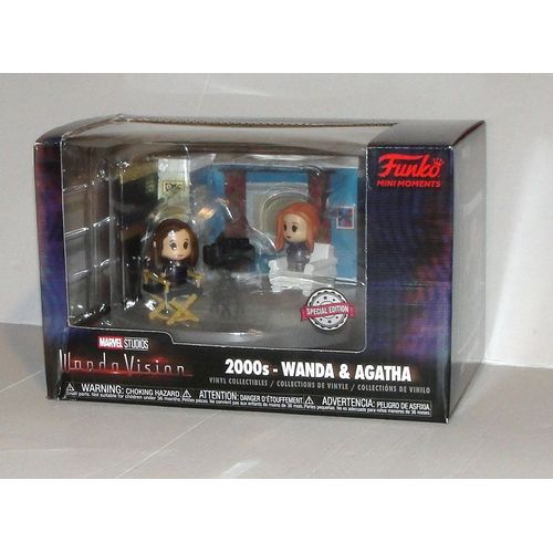 Wanda Vision Figurine Funko Mini Moments Scene Wanda & Agatha Marvel Studios