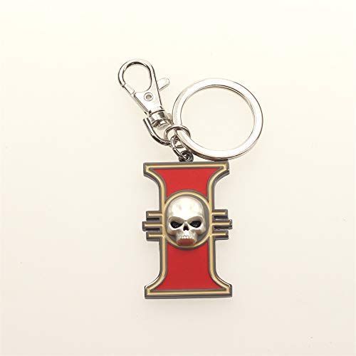 Warhammer 40k - Porte-Clefs En Mtal Emblme De L'inquisition