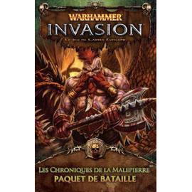 WARHAMMER INVASION PAQUET DE BATAILLE LES CHRONIQUES DE MALEPIERRE NEUF 