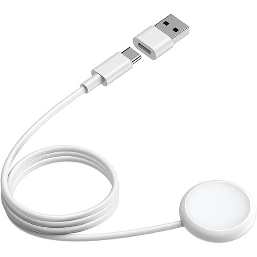 Watch Chargeur Base De Charge Sans Fil Pour Google Pixel Watch Remplacement Type-C Cble De Charge Dock Avec Adaptateur Usb