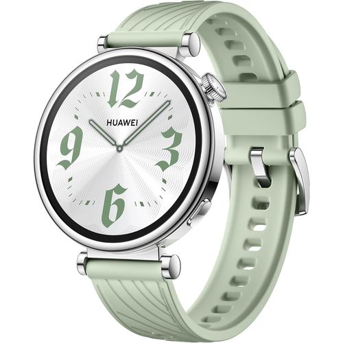Watch Gt 4 Montre Connecte Femme Jusqu' 14 Jours D'autonomie - Compatible Avec Ios Et Android - Suivi De La Frquence Cardiaque - Montre Sport, Spo2 Et Gps - 41mm Vert Version Fr