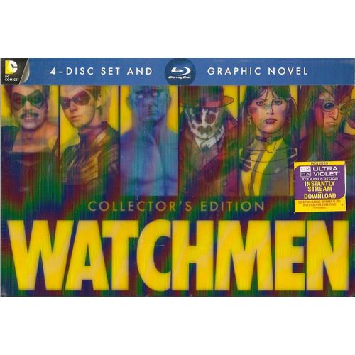 Watchmen Collector's Edition (Ultimate Cut + Graphic Novel) de Zack Snyder