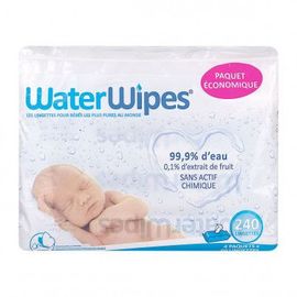 Waterwipes Lingettes Bebe Pures Lot 4 X 60 Lingettes Rakuten