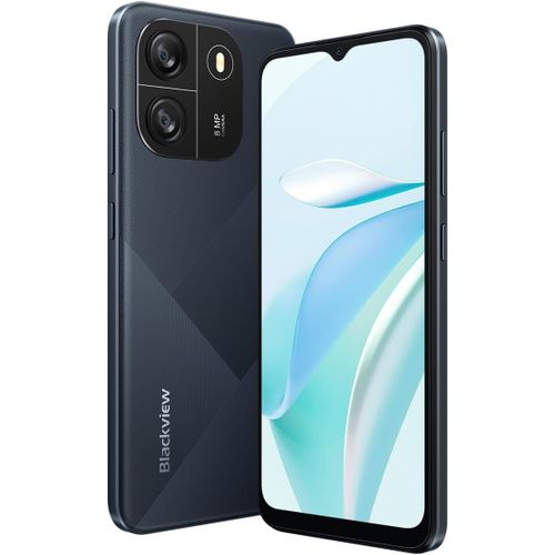 Wave 6C 4G Smartphone Dbloqu, 6,5 Hd+, Octa-Core 4Gb+32Gb(1Tb Sd Externe), 5Mp+8Mp, Batterie 5100Mah, Android 13 Tlphone Portable Dual Sim, Haut-Parleur Smart-K Box, Gps Noir