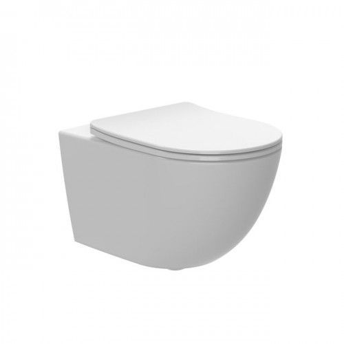 Wc Suspendu Sans Bride - 360 X 360 X 530 Mm - Belvoye Sarodis
