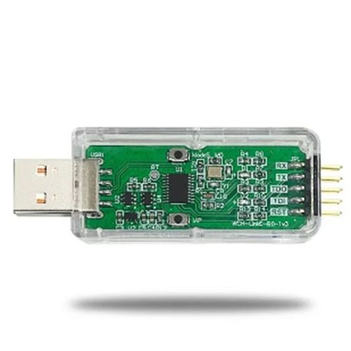 WCH LinkE TLChargement DBogueur Prise en Charge de L'Architecture RISC-V Interface MCU/SWD Puce ARM 1 Port SRie Vers USB