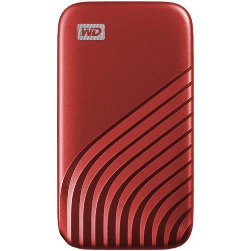 WD My Passport SSD 1 To - Disque SSD externe avec technologie NVMe, USB-C, vitesses de lecture jusqu' 1050 Mo / s et vitesses d'cr