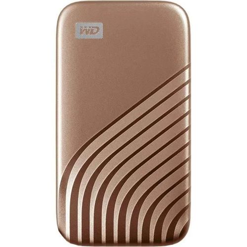 WD My Passport SSD 1 To - Disque SSD externe avec technologie NVMe, USB-C, vitesses de lecture jusqu' 1050 Mo / s et vitesses d'cr
