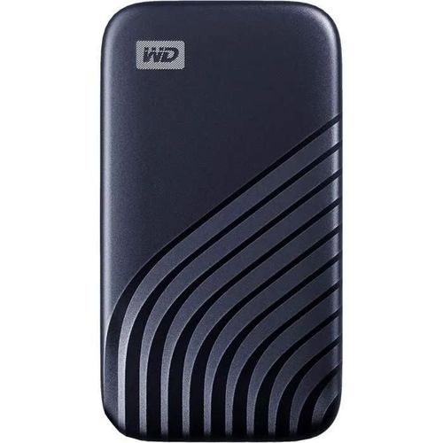 WD My Passport SSD 1 To - Disque SSD externe avec technologie NVMe, USB-C, vitesses de lecture jusqu' 1050 Mo / s et vitesses d'cr