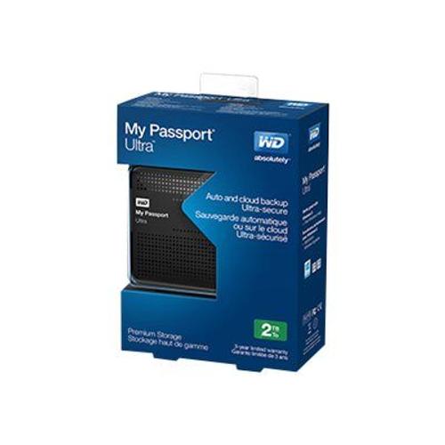 WD My Passport Ultra WDBMWV0020BTT - Disque dur