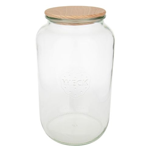 Weck Bocal 3l Avec Couv. En Bois