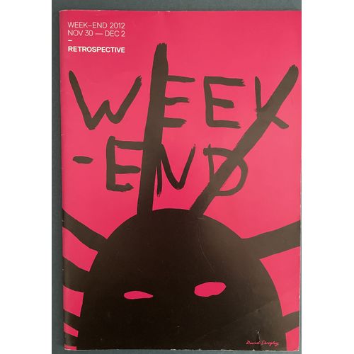 Week-End Festival, Kln, 2012, Festival Booklet. David Shrigley, Die Goldenen Zitronen, Chris Cohen, Stephen Malkmus, Deerhoof, Ty Segall, Can.   