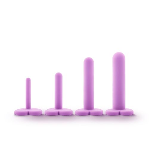 Wellness - Assortiment De Dilatateurs Vaginaux En Silicone - Violet