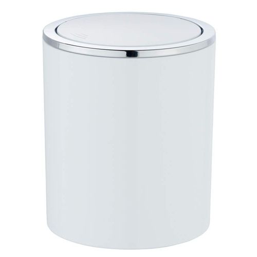Wenko 23930100 Poubelle  Couvercle Oscillant Inca, Capacit: 2 L, Abs, 14 X 16, 8 X 14 Cm, Blanc