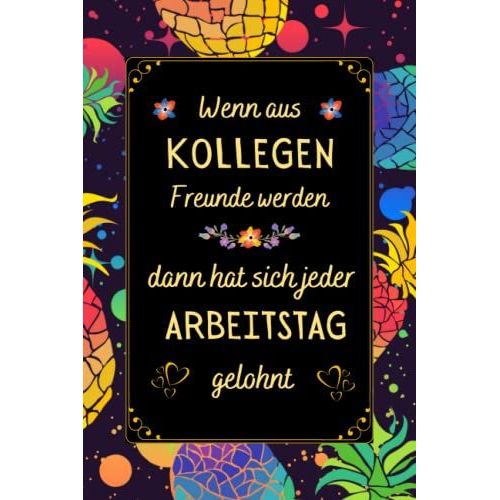 Wenn Aus Kollegen Freunde Werden Abschiedsgeschenk Kollegin Zur